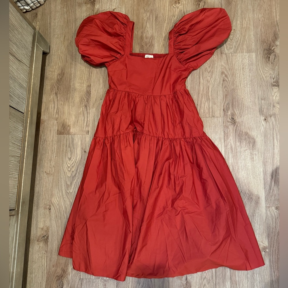 Burnt Orange Dress